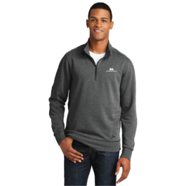 New Era Tri-Blend Fleece 1/4-Zip Pullover
